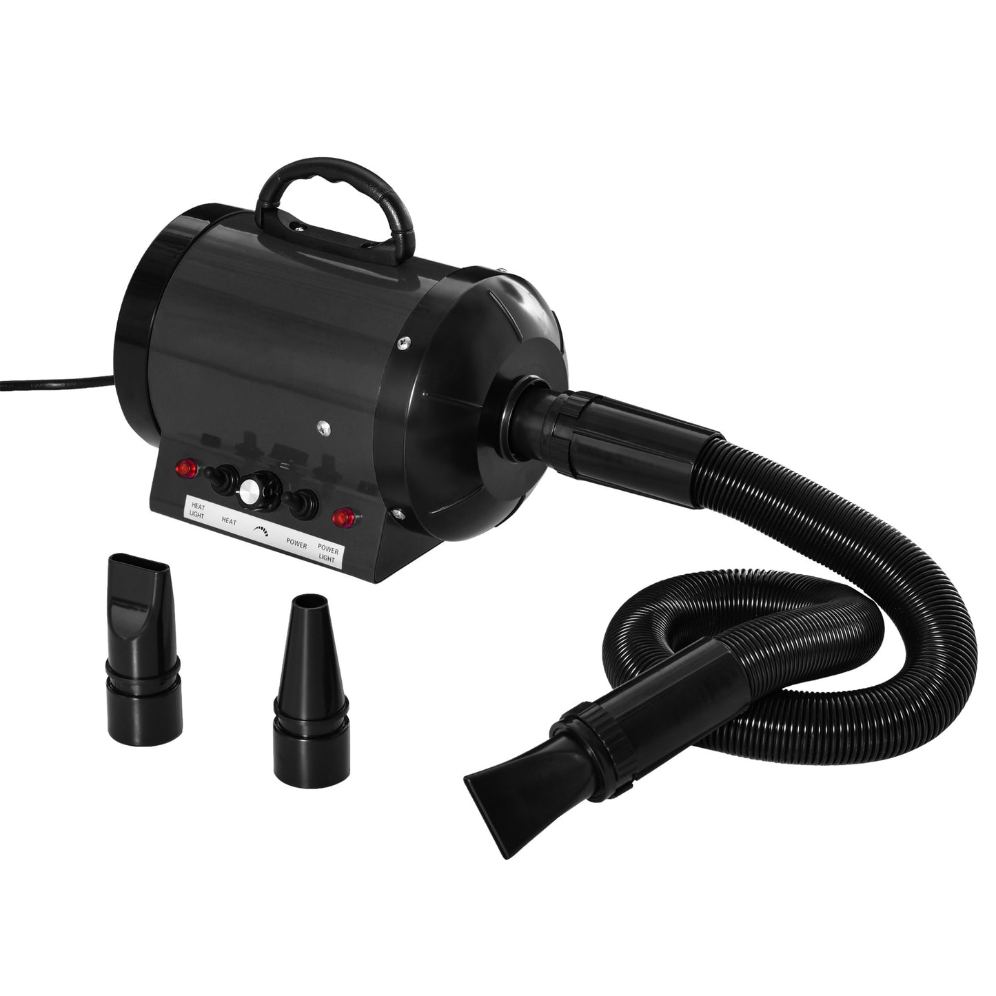2800W Dog Hair Dryer UK – Professional Pet Grooming Blaster with Adjustable Heat, Water Blower & 3 Nozzles for Dogs and Cats