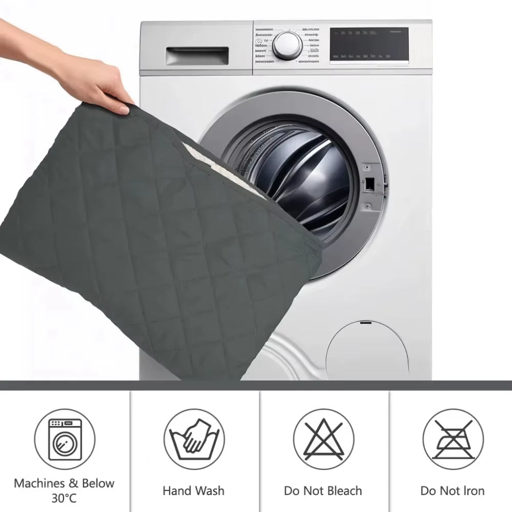 Recliner Chair Cover Waterproof Armchairs Slipcover Sofa Couch with Adjustable Elastic Strap Protector for Living Room Housmifr