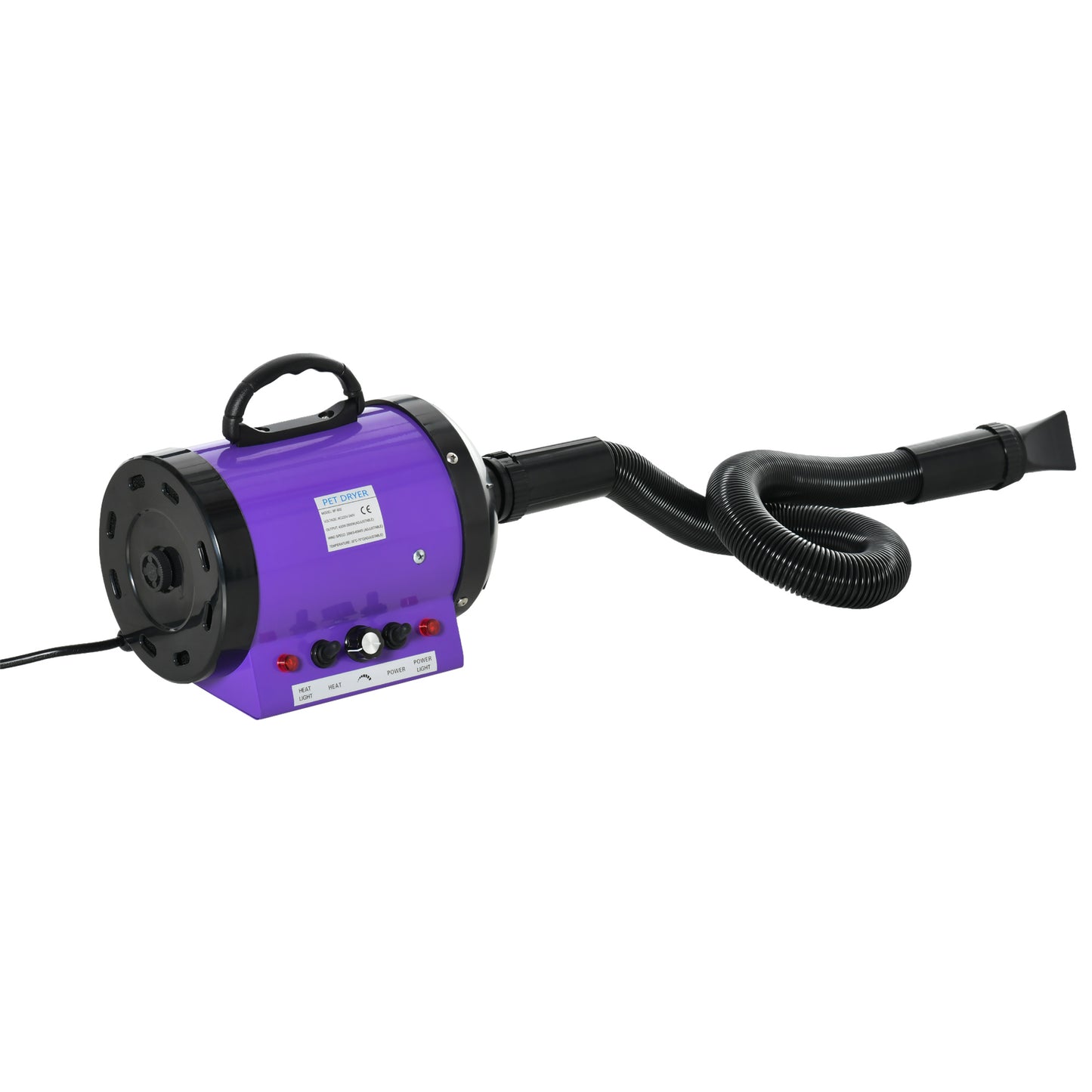 2800W Dog Hair Dryer for Pets - Powerful Pet Grooming Blaster with Water Blower UK