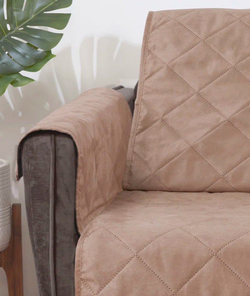 Alyssia Polyester Box Cushion Sofa Slipcover