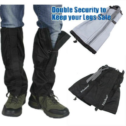 Hiking Gaiters Waterproof Trousers Pants Fishing Walking Men Women Rain Outdoor