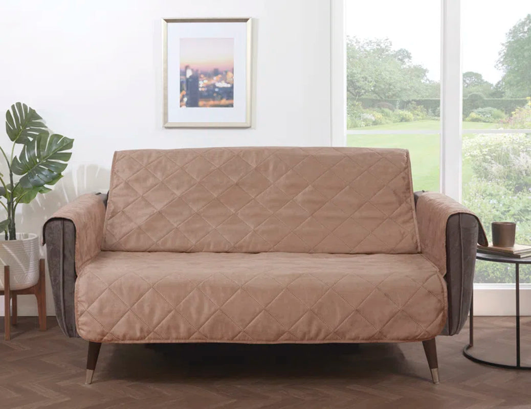 Alyssia Polyester Box Cushion Sofa Slipcover