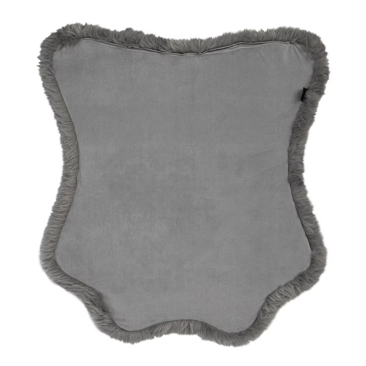 Mon Chateau Orthopaedic Pet Bed – Faux Fur Memory Foam Dog Bed with Washable Cover & Non-Slip Base (101 x 88 cm)