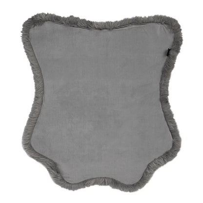 Mon Chateau Orthopaedic Pet Bed – Faux Fur Memory Foam Dog Bed with Washable Cover & Non-Slip Base (101 x 88 cm)