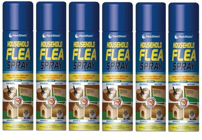 200ml Household Flea & Tick Spray – Dog & Cat Safe Aerosol