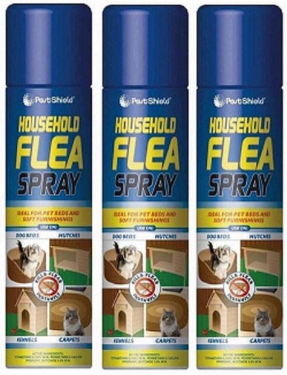 200ml Household Flea & Tick Spray – Dog & Cat Safe Aerosol